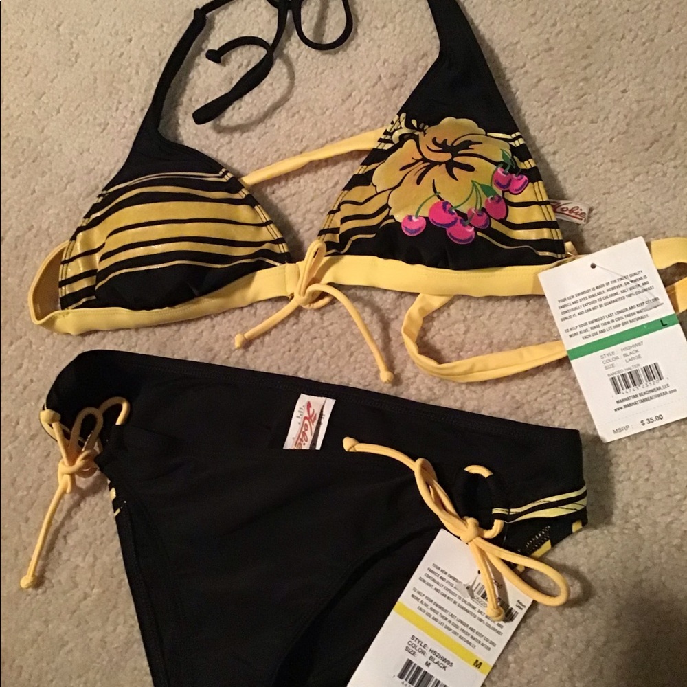 NWT Bikini top and bottom